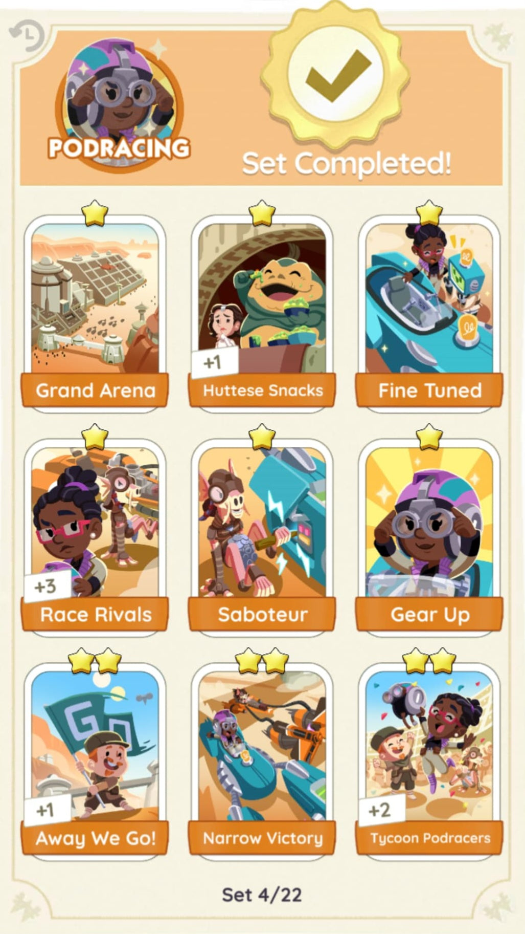 Monopoly Go Stickers (Complete Set)