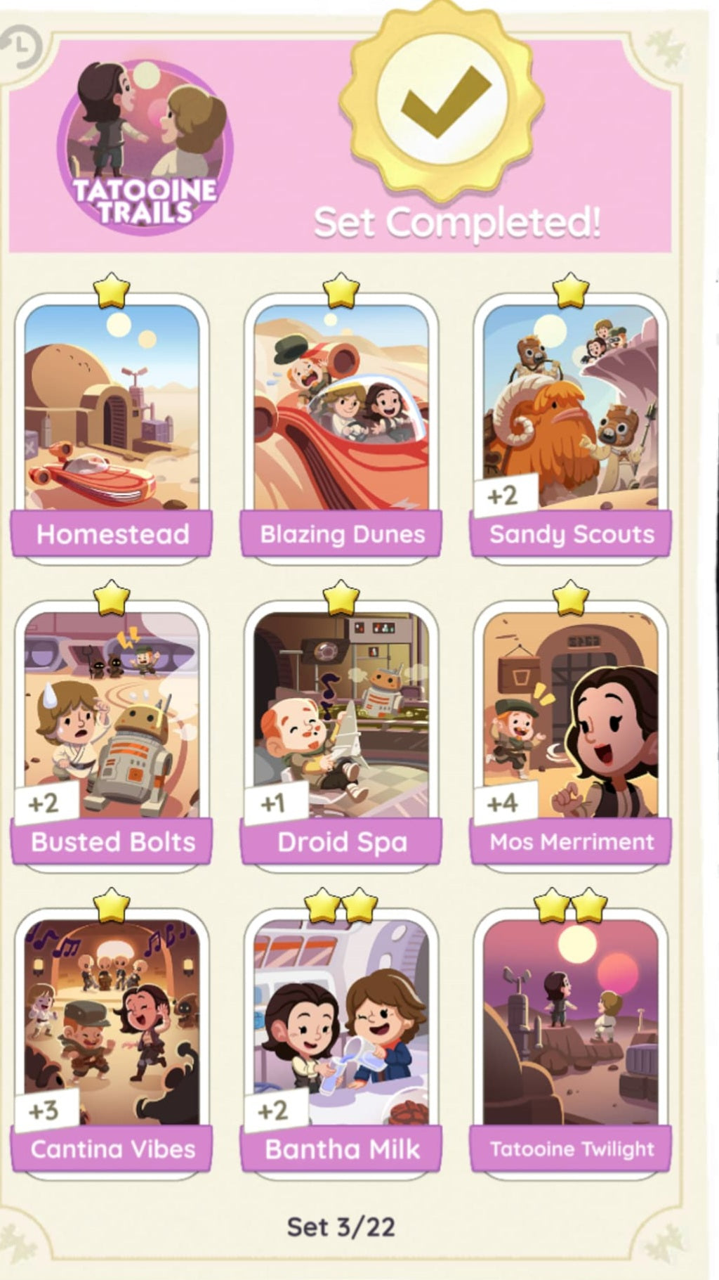 Monopoly Go Stickers (Complete Set)