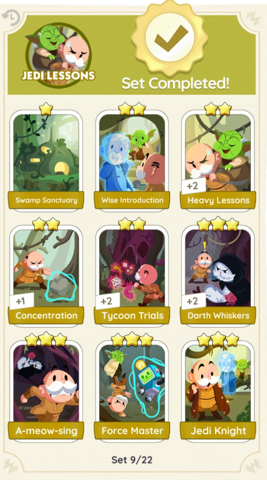 Monopoly Go Stickers (Complete Set)