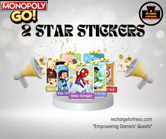 Monopoly Go 2 Star Stickers