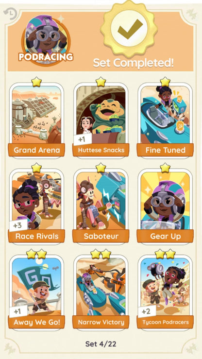 Monopoly Go Stickers (Complete Set)